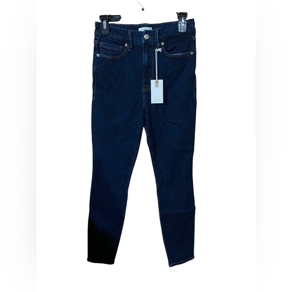 Good American Good Legs Skinny 6-12/B DeepBlue04 NWT
